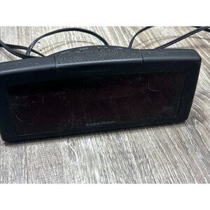 Vintage Radio Shack Digital Alarm Clock Black